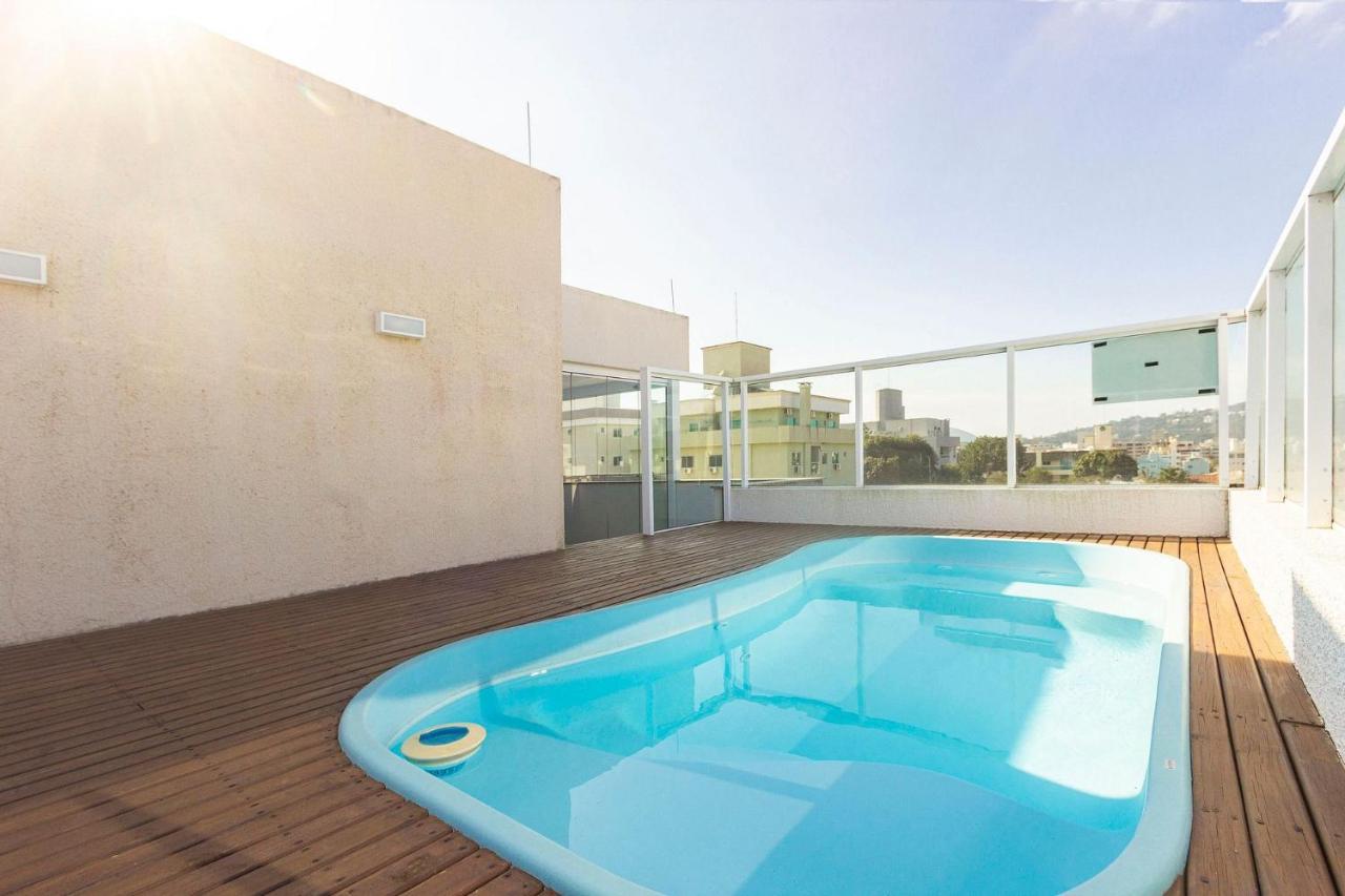 501-3 Cdeal - Cobertura com piscina privativa 3 dorms até 6 pessoas Appartamento Bombinhas Esterno foto